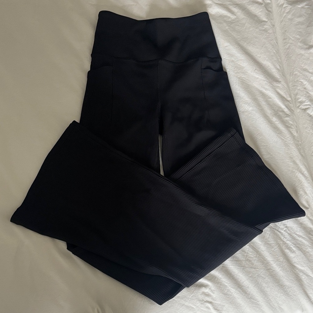 Athleta Black Flare Pants